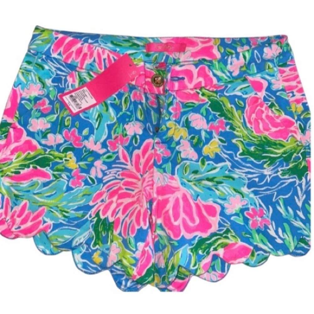 Lily Pulitzer Buttercup Stretch Short - NWT, Size 00, color: Zanzibar Blue
